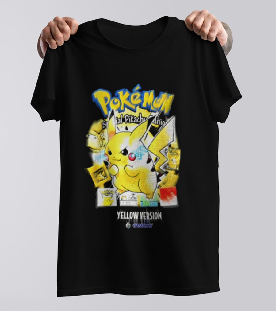 Pokémon Special Pikachu Edition Yellow Version Game Boy Nintendo T-Shirt