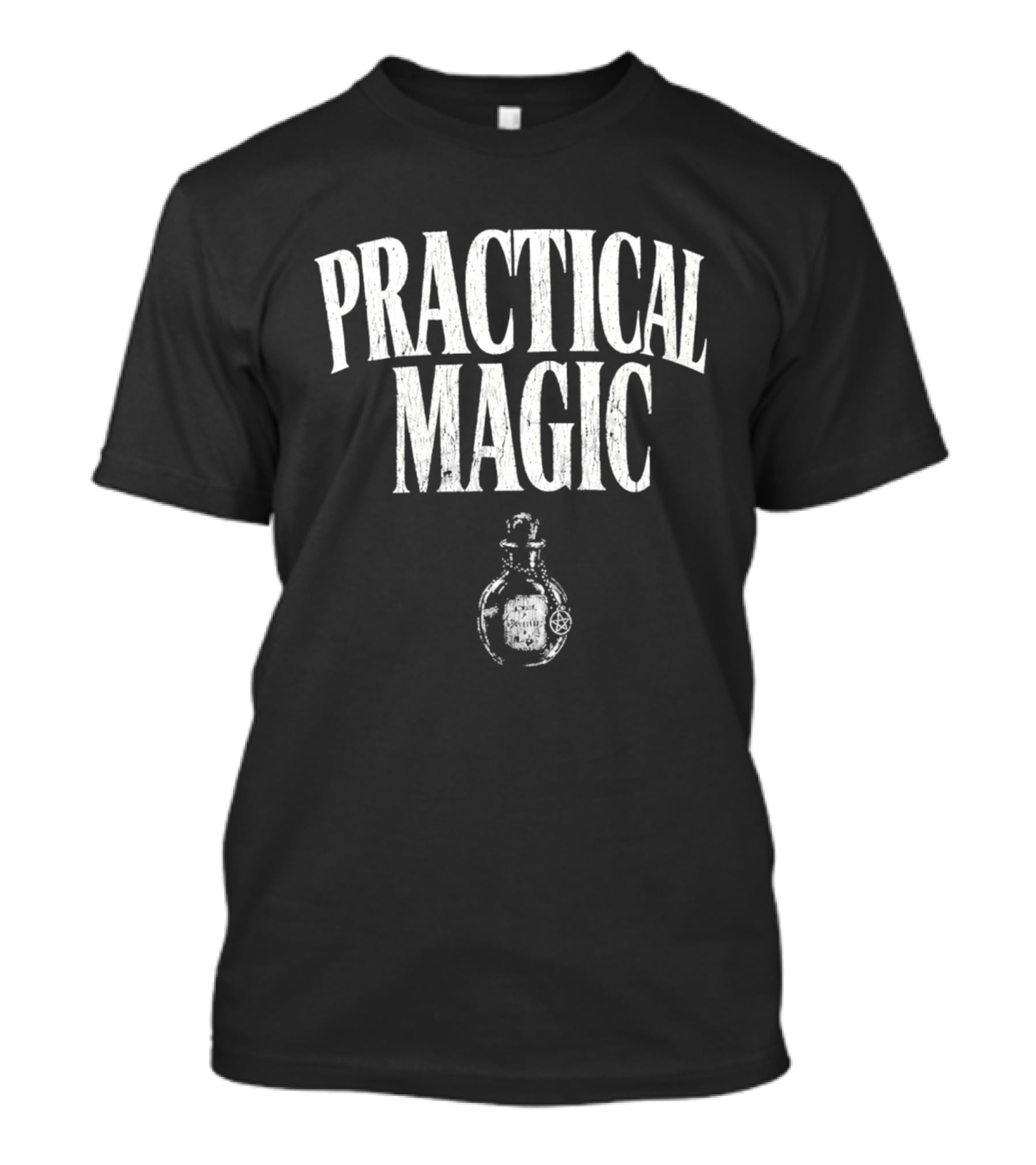 Practical Magic Vintage Potion Bottle 2026 T-Shirt