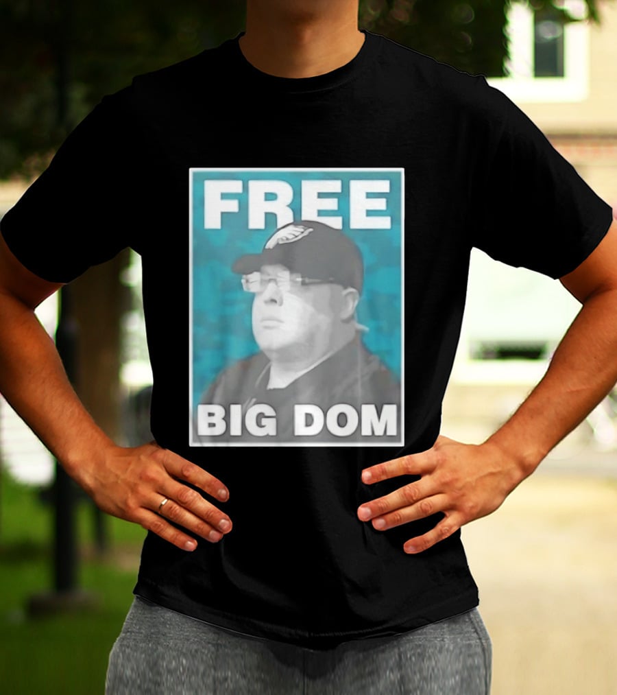 Philadelphia Eagles SEAL Team S07 Free Big Dom T-Shirt