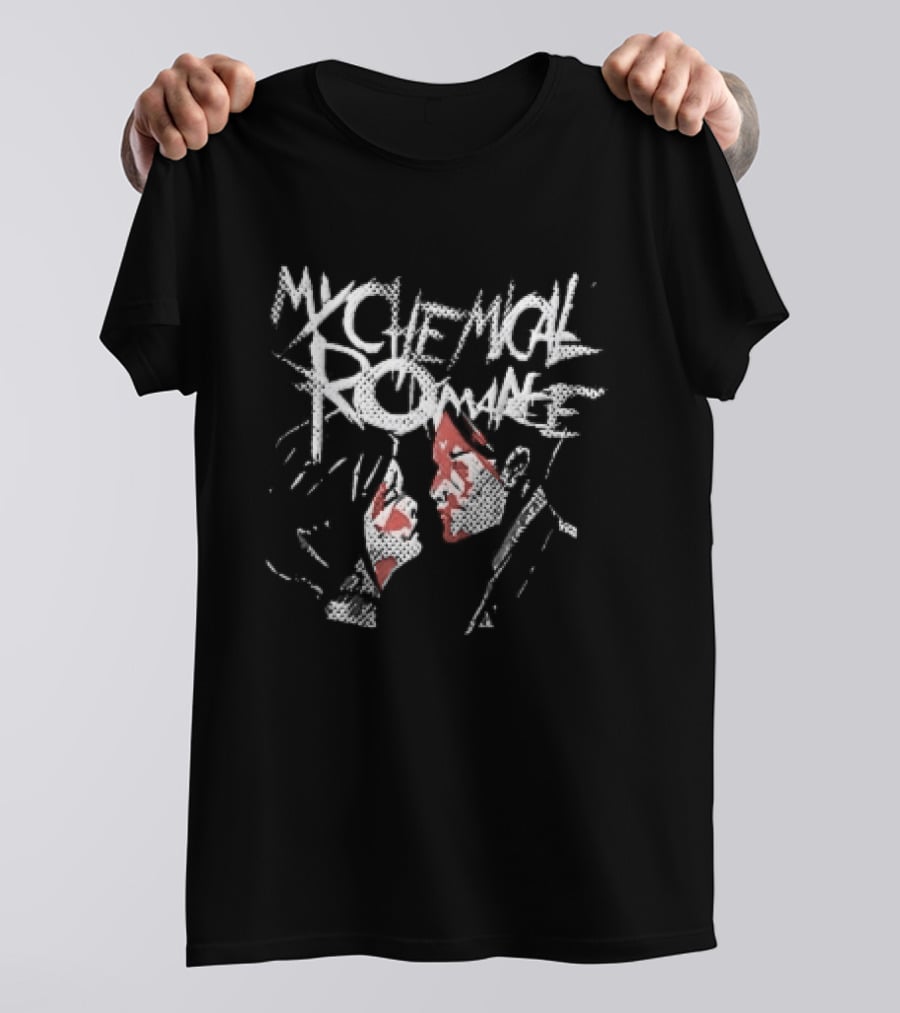 My Chemical Romance Bloody Romance Halftone T-Shirt