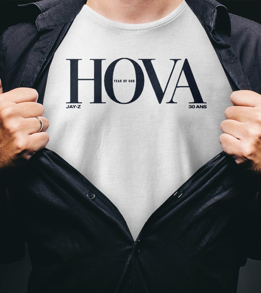 Jay Z Hova Fear Of God 30 Ans T-Shirt