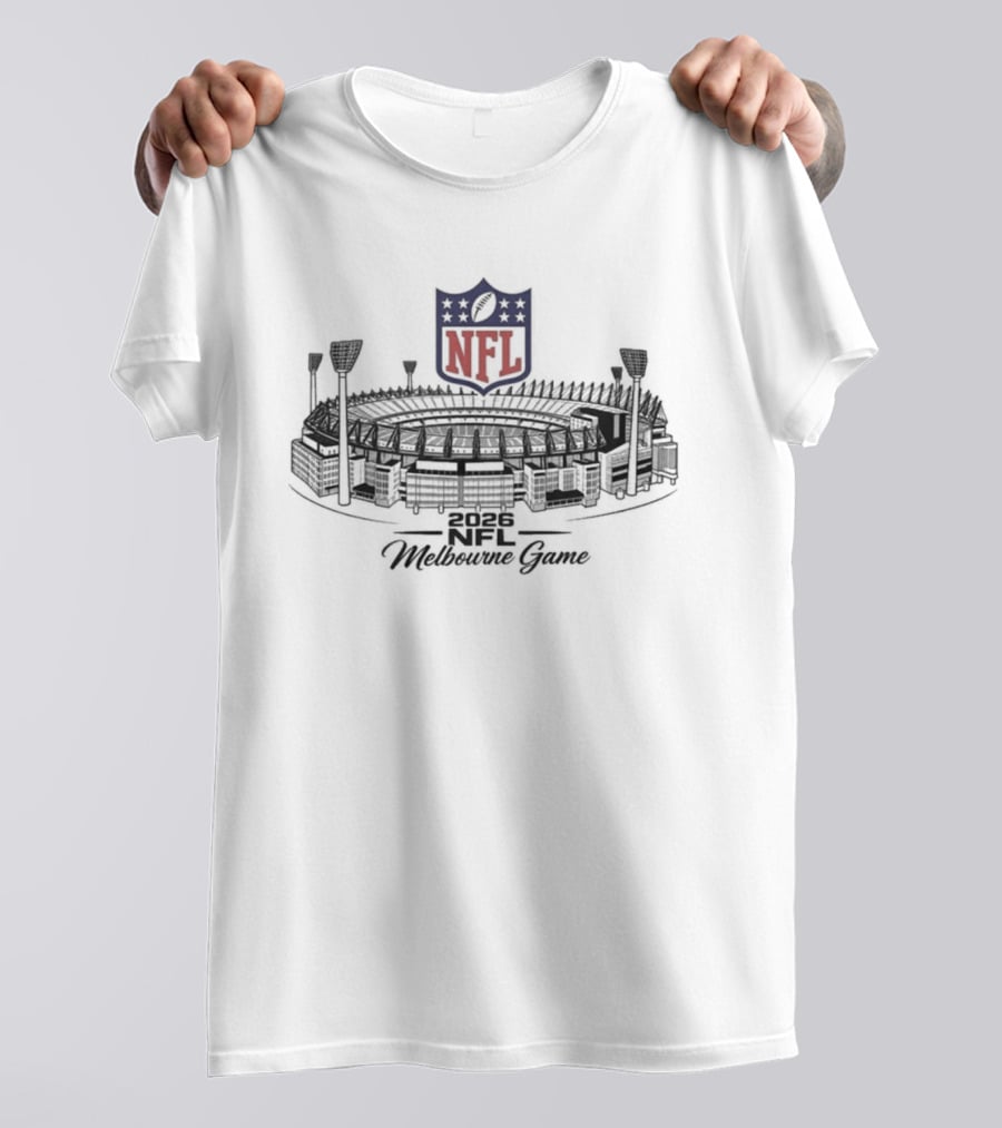 Melbourne Stadium NFL Game 2026 T-Shirt