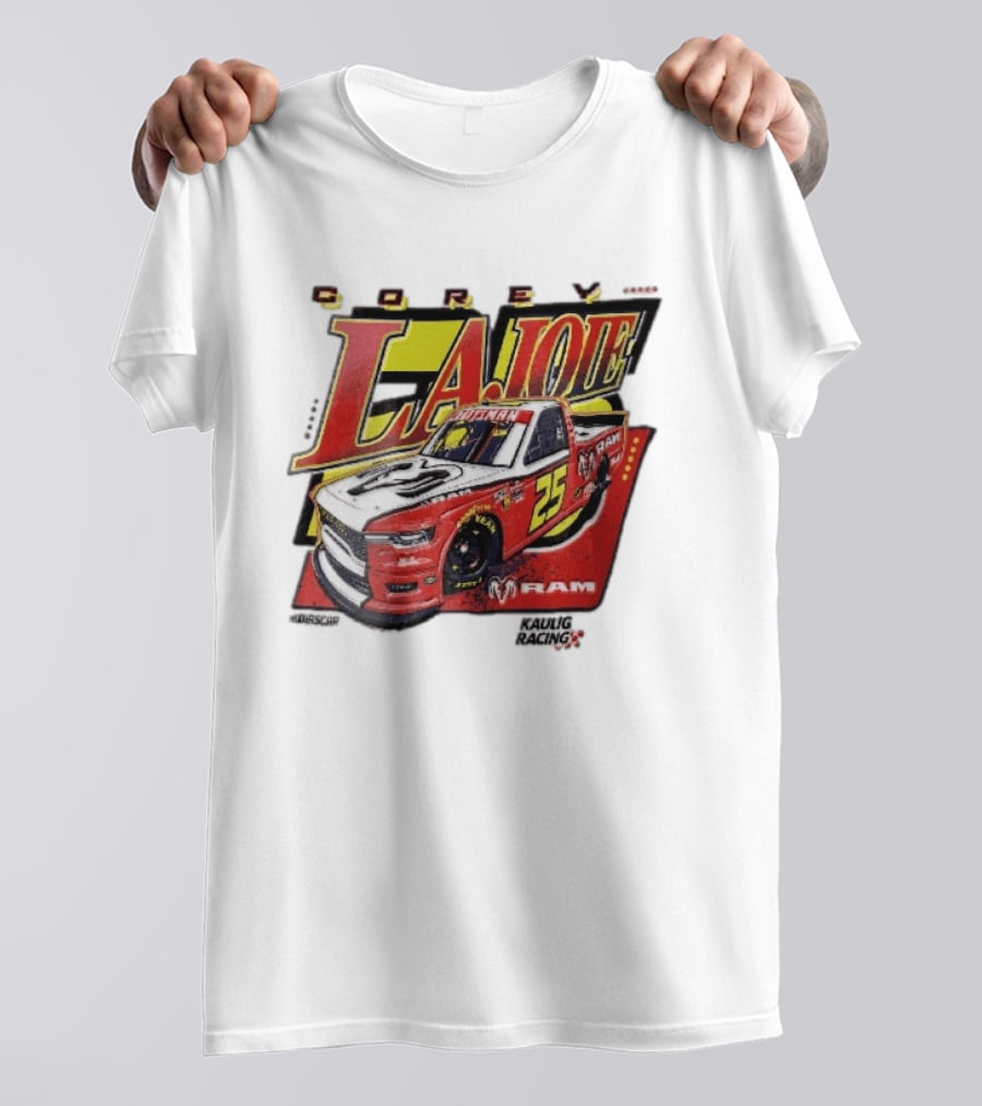 Corey Lajoie Number 25 Ram Truck Kaulig Racing Nascar T-Shirt