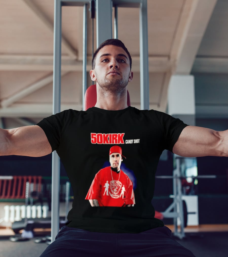 50KIRK Candy Shot Man Red Outfit T-Shirt