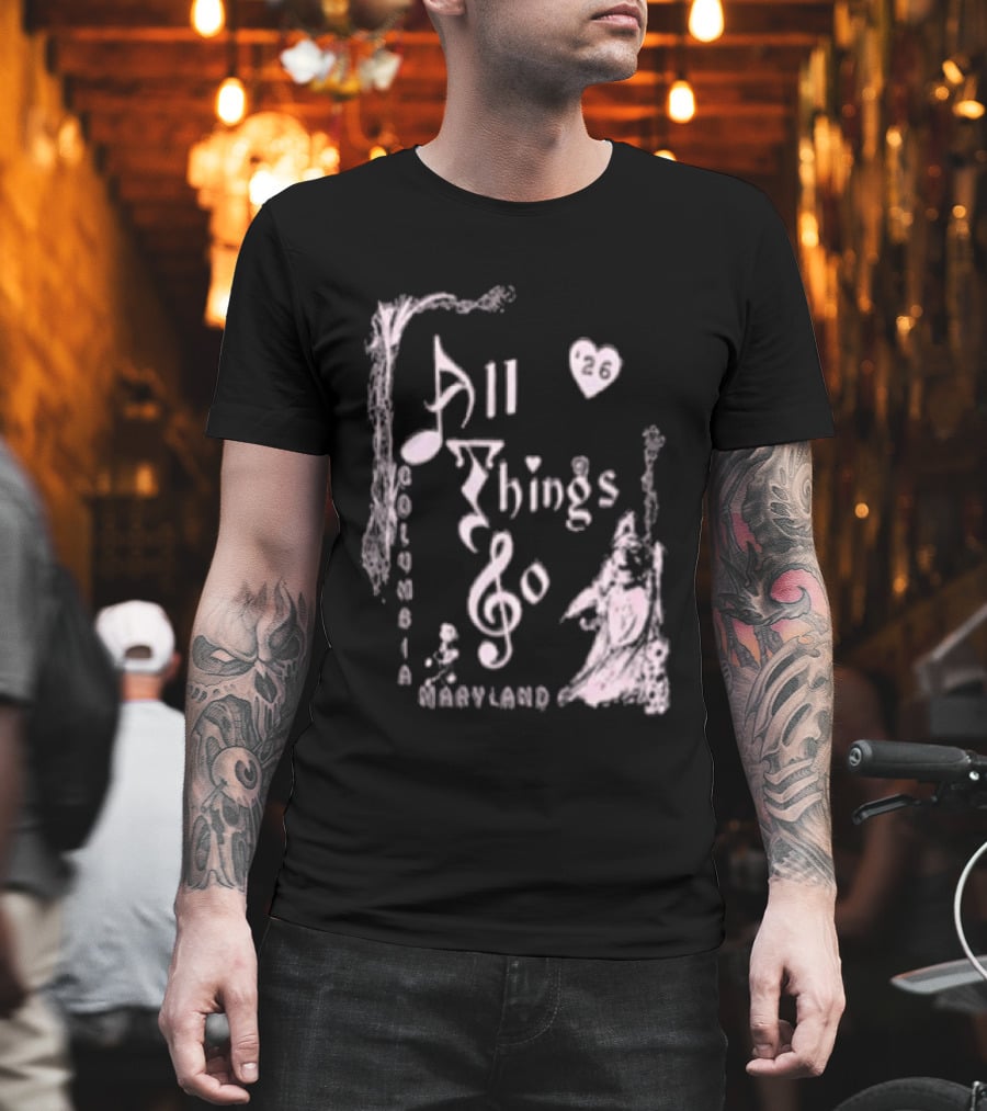 All Things Go NYC Festival 2026 DC Garden Angel T-Shirt
