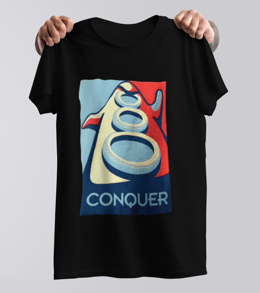 Conquer Penguin Three Rings T-Shirt