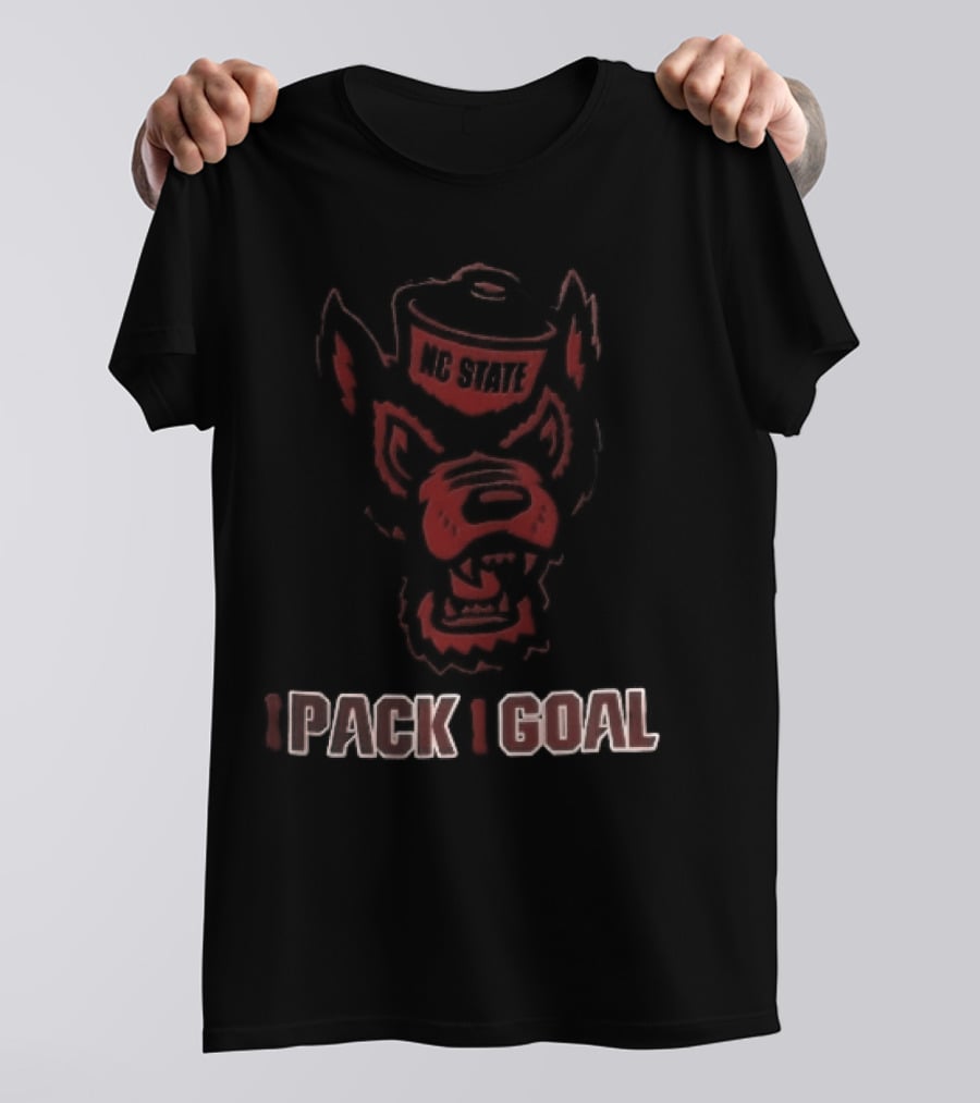 NC State Wolfpack NCAA Pack Goal Sailor Hat Camouflage T-Shirt