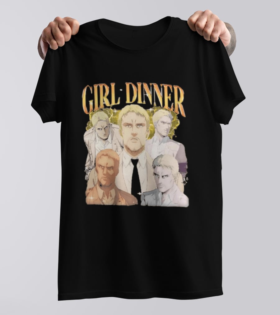 Niall Horan Girl Dinner 2026 New Anime Characters T-Shirt
