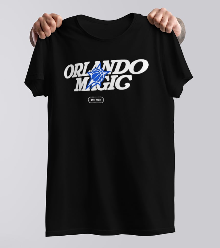 Orlando Magic Est 1989 Star Basketball T-Shirt