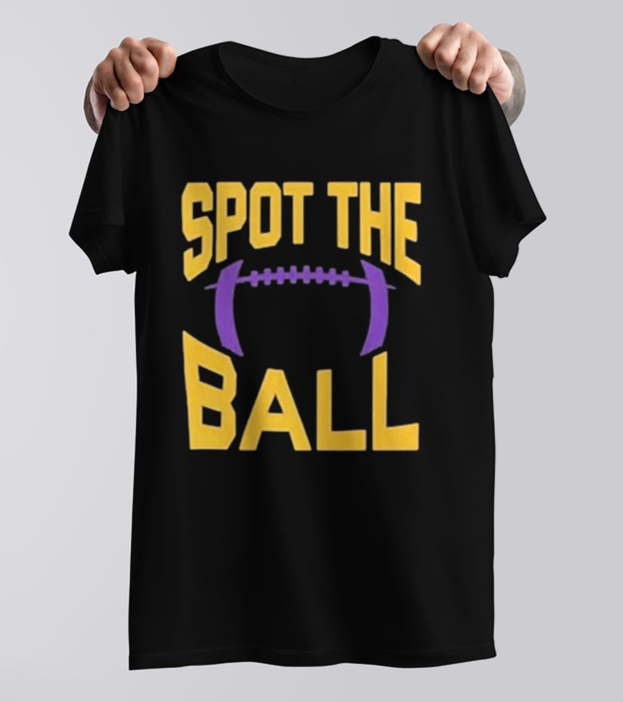 Spot The Ball Football Enthusiast Game Challenge T-Shirt