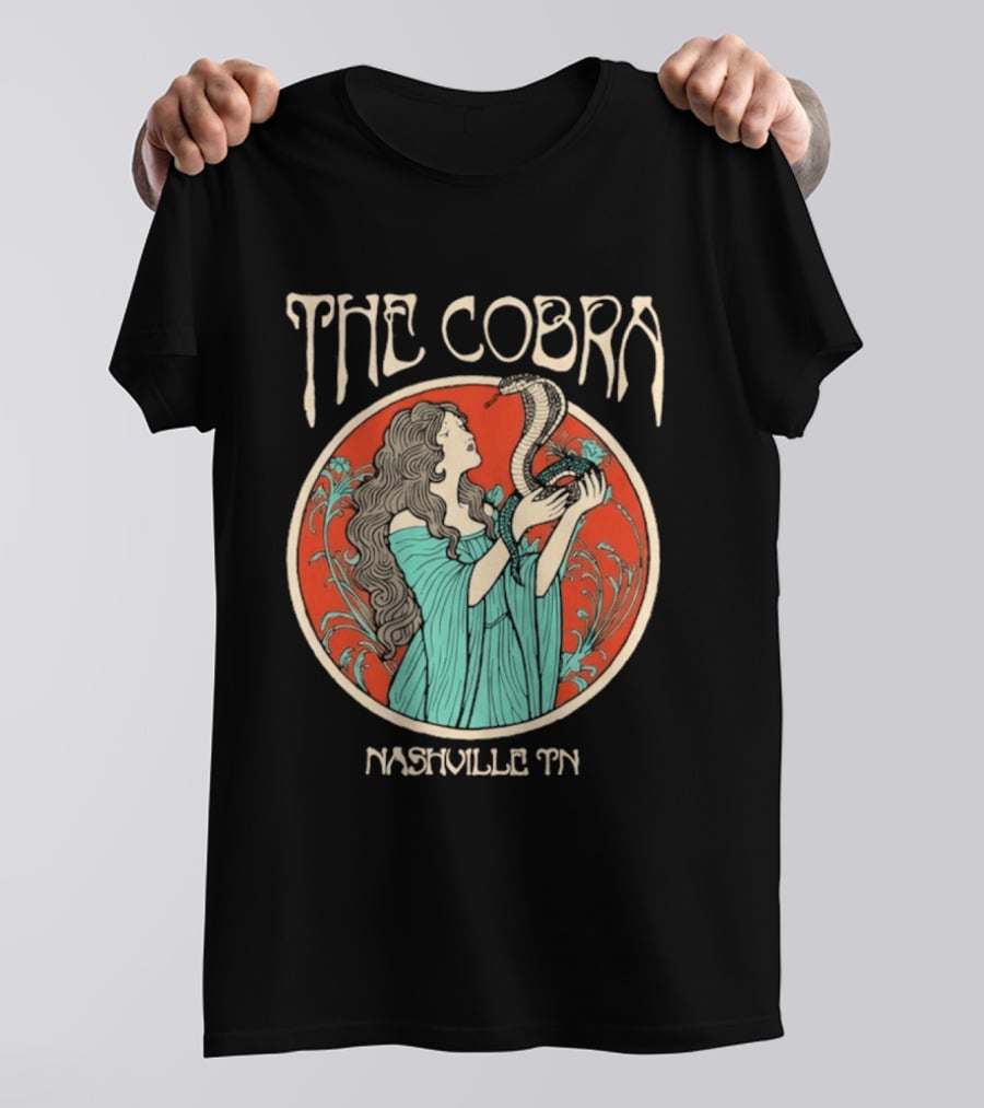 The Cobra Nashville TN Retro Snake T-Shirt