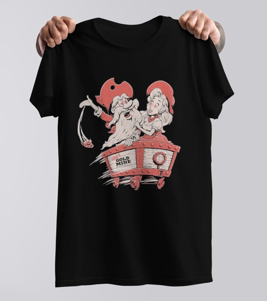 The Red Clay Strays Fools Gold Mine Sacramento CA 09.11.26 Limited Edition T-Shirt