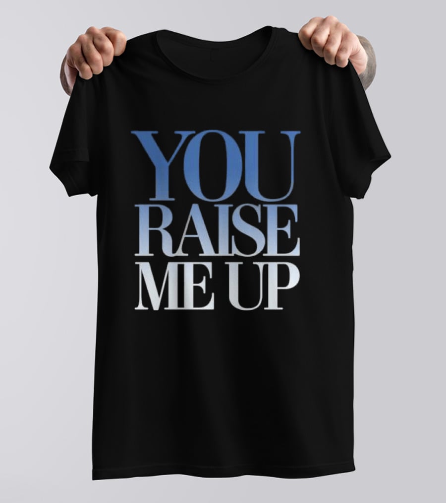 Westlife You Raise Me Up Lyrics Merchandise T-Shirt
