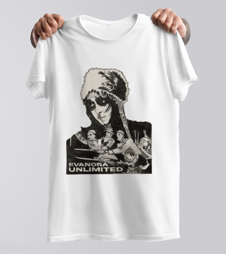 Evanora Unlimited North America Tour 2026 Tour Anime T-Shirt