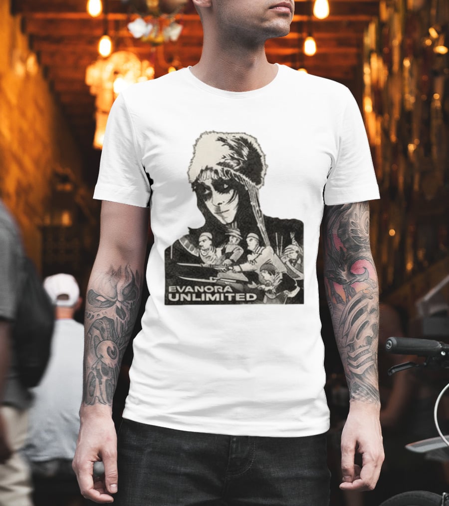 Evanora Unlimited North America Tour 2026 Tour Anime T-Shirt