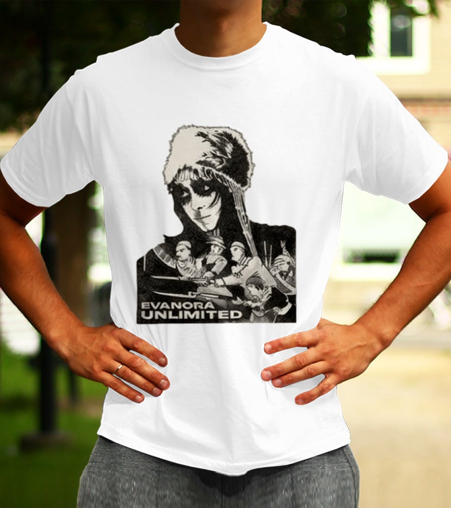 Evanora Unlimited North America Tour 2026 Tour Anime T-Shirt