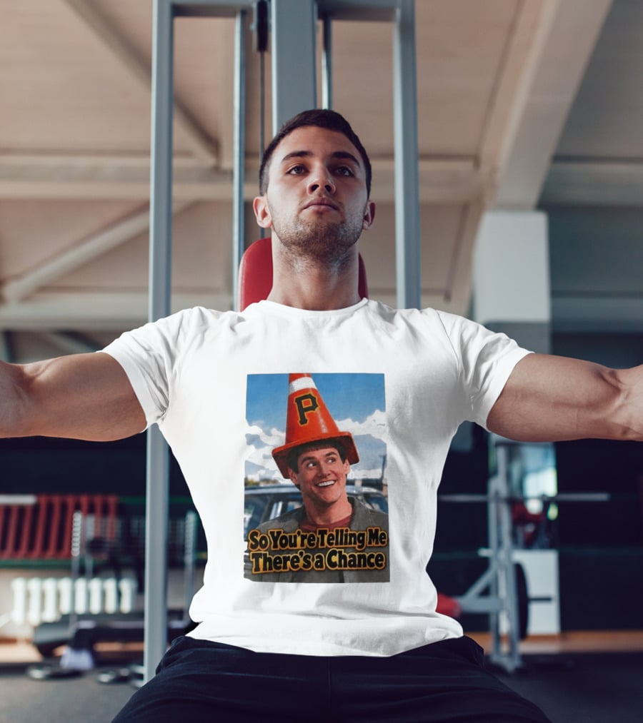 Jim Carrey Cone Hat P So You're Telling Me There's A Chance T-Shirt