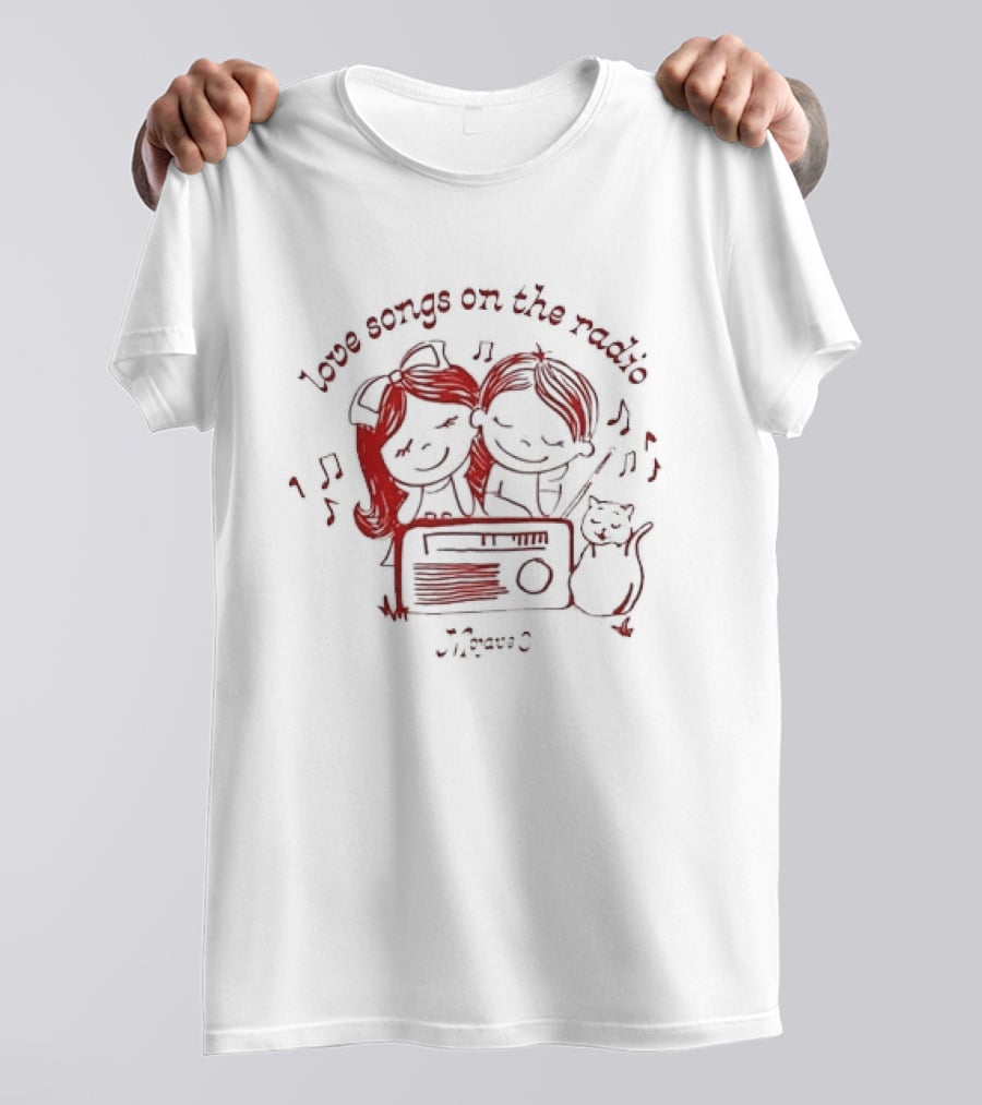 Unified Goods Mojave 3 Love Songs On The Radio Red T-Shirt