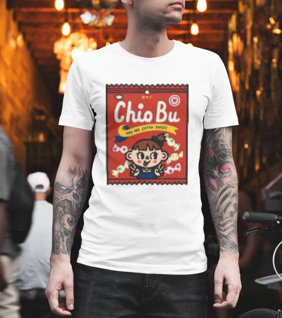 Wheniwasfour Store Chio Bu You Are Extra Sweet Candy Packet T-Shirt