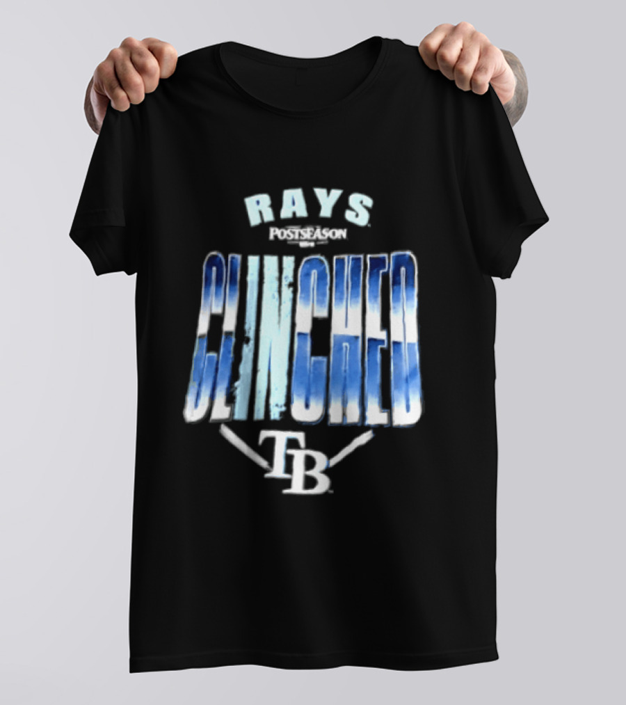Rays Postseason Clinched TB 2026 T-Shirt