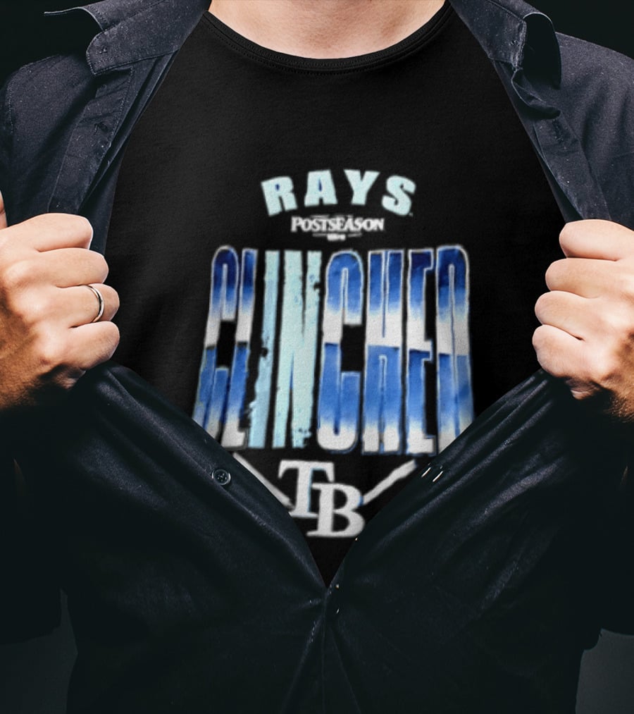Rays Postseason Clinched TB 2026 T-Shirt