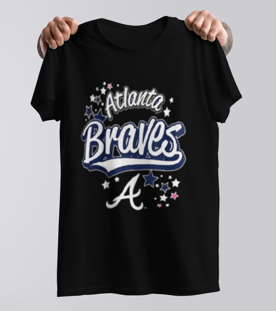 Atlanta Braves Velcro Stars A T-Shirt