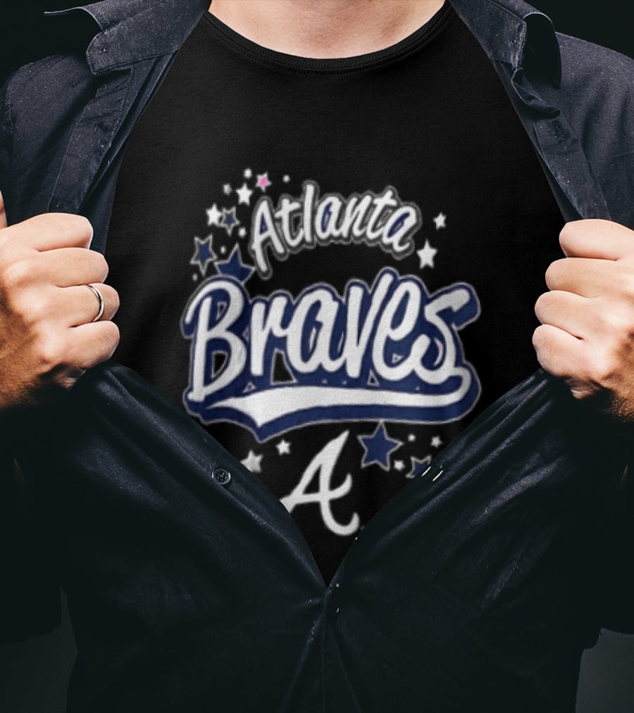 Atlanta Braves Velcro Stars A T-Shirt