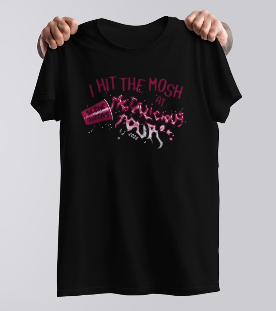 Scene Queen I Hit The Mosh Tour Cup T-Shirt