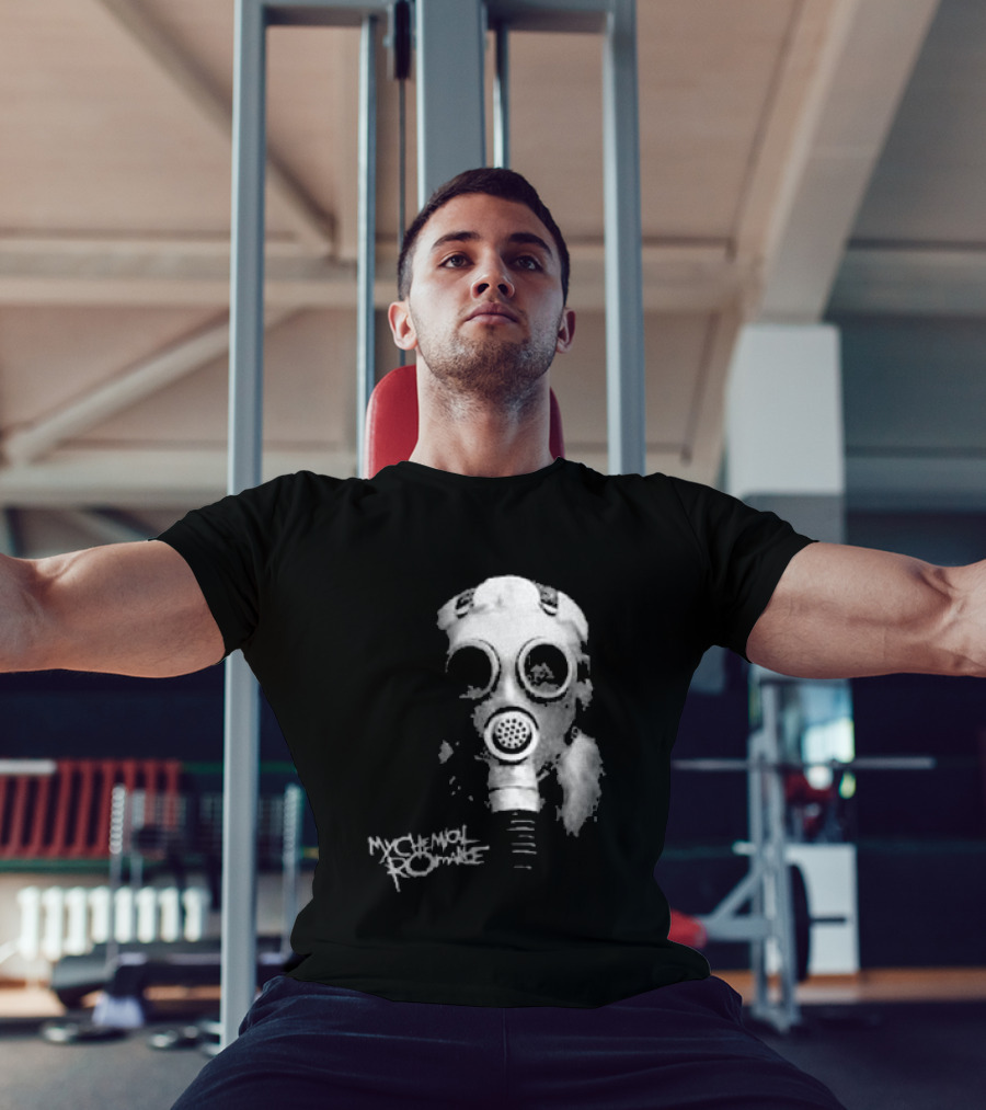 My Chemical Romance Gas Mask Mother War We're Damned Afterall T-Shirt