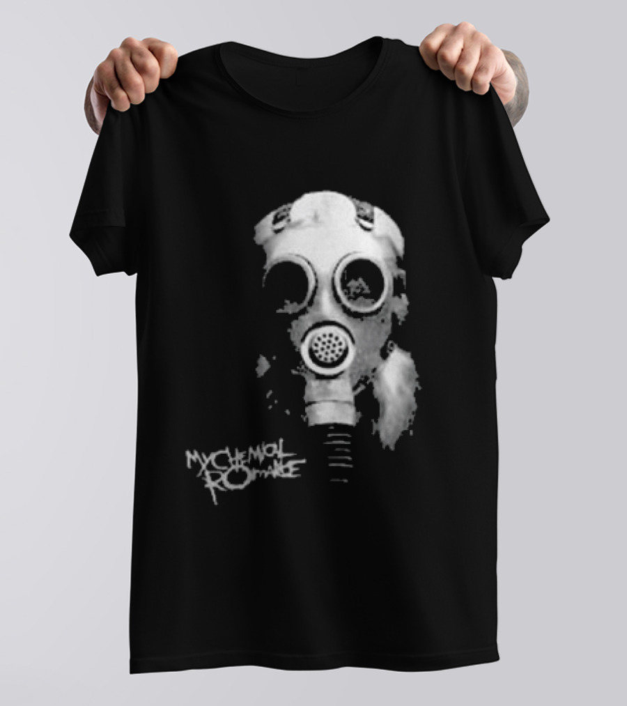 My Chemical Romance Gas Mask Mother War We're Damned Afterall T-Shirt