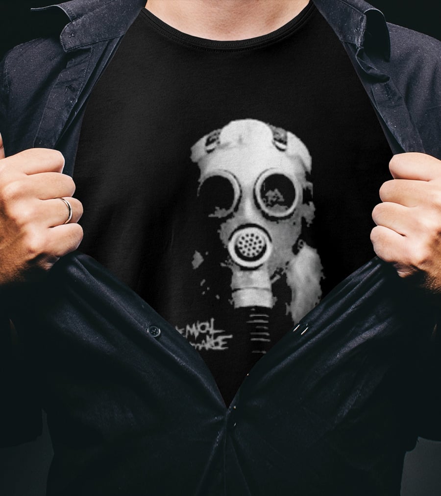 My Chemical Romance Gas Mask Mother War We're Damned Afterall T-Shirt