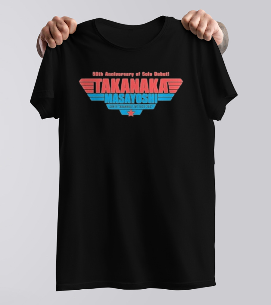 Takanaka Masayoshi 50th Anniversary Solo Debut Super Live 2023 2024 T-Shirt