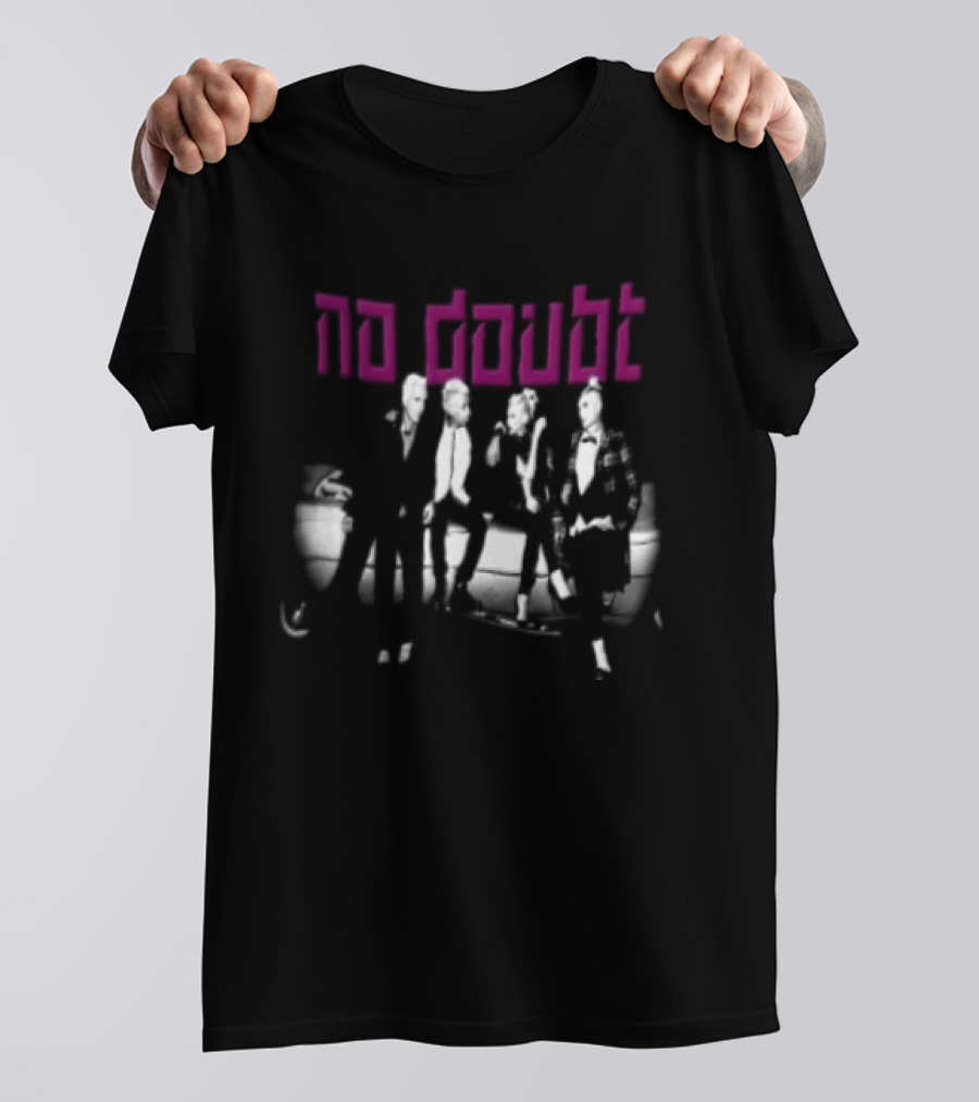 No Doubt Band Vintage Photo Pink T-Shirt