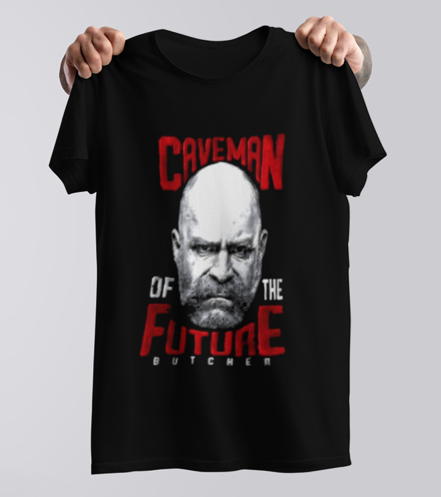 Caveman Of The Future Butcher Iconic Face T-Shirt