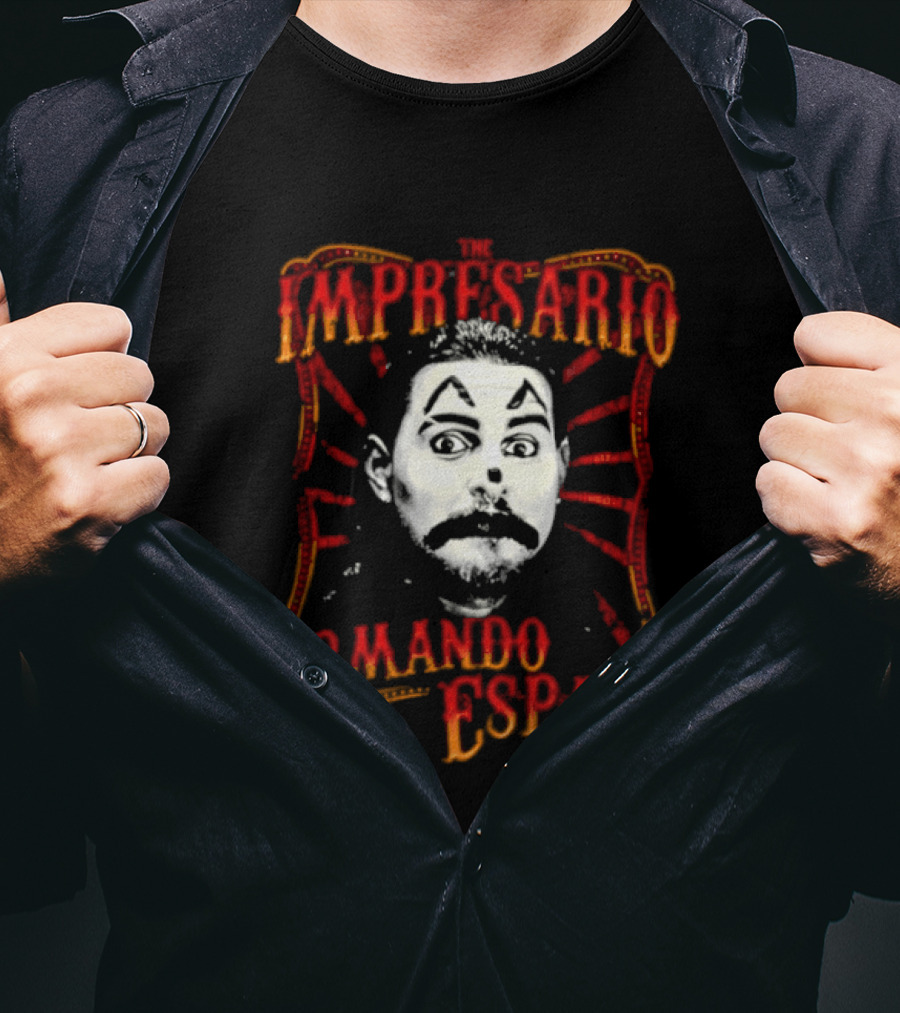 Impresario Armando Espana Clown Face T-Shirt