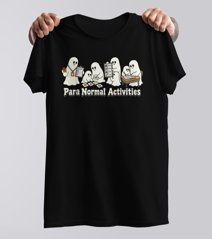 Para Normal Activities Halloween Ghosts Family Séance T-Shirt
