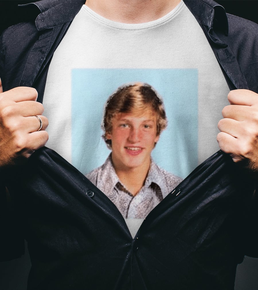 Awesome Matthew McConaughey High School Photo Retro Vibe T-Shirt