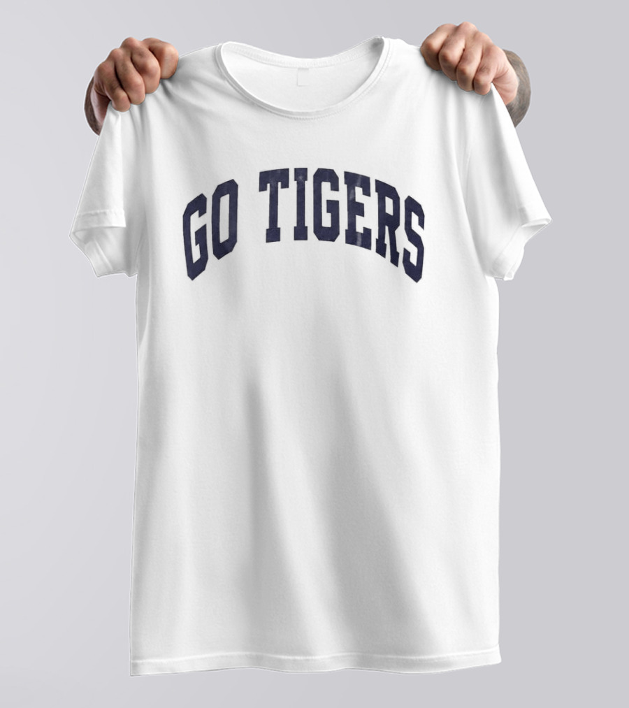 Go Tigers 2026 Sports Team Spirit Merchandise T-Shirt
