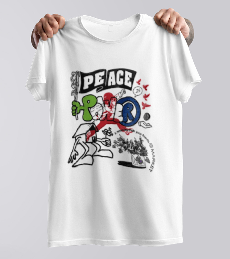Peace Power Walker Kessler Dodgers T-Shirt