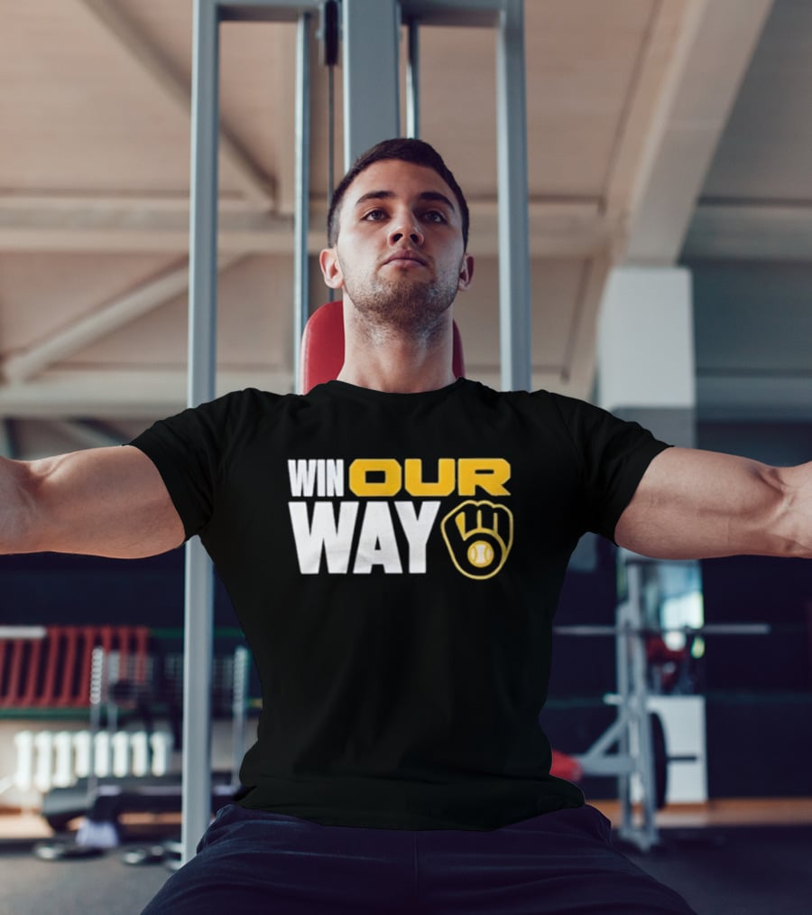 Milwaukee Brewers 2026 Postseason Win Our Way Clinched T-Shirt