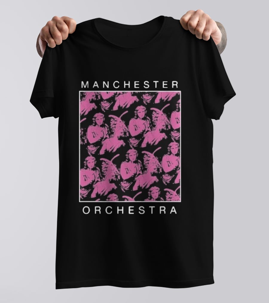 Manchester Orchestra Angels Pink T-Shirt