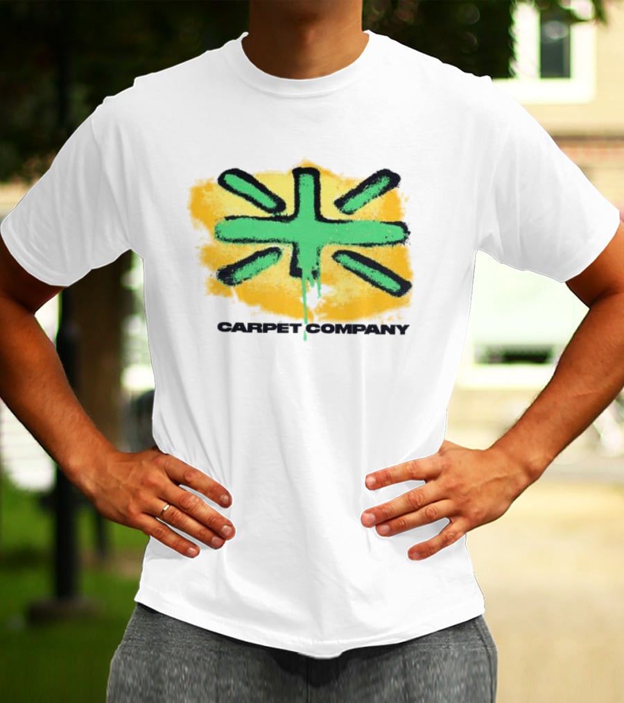 Carpet Company Union Jack White T-Shirt
