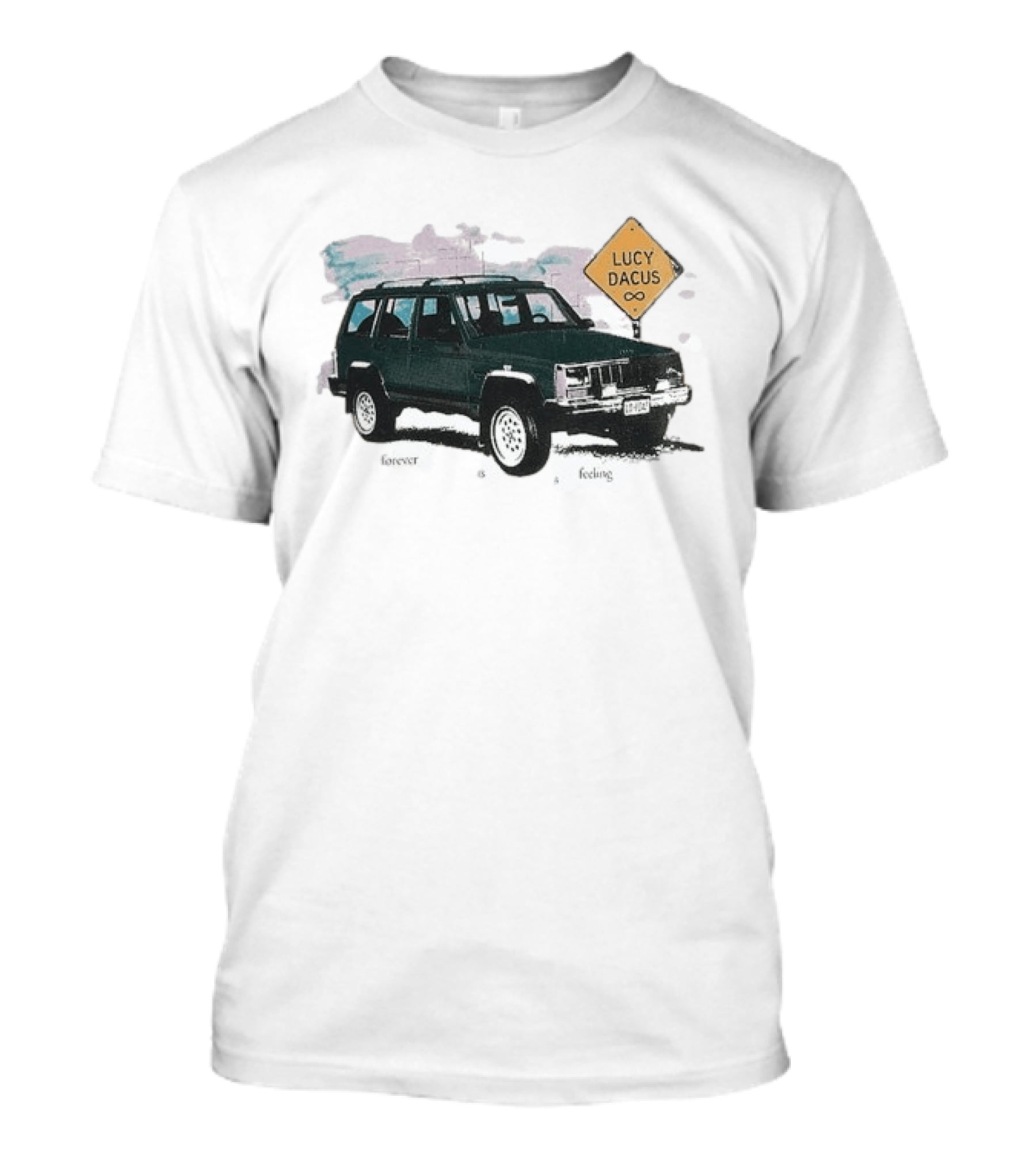 Lucy Dacus Forever Is A Feeling Green Truck Sign Infinity T-Shirt