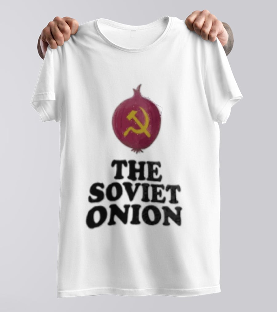 The Soviet Onion Hammer And Sickle T-Shirt