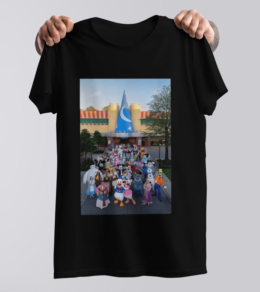 Happy The Magic Of Disney Animation Opening Day At Disney Hollywood Studios Characters T-Shirt