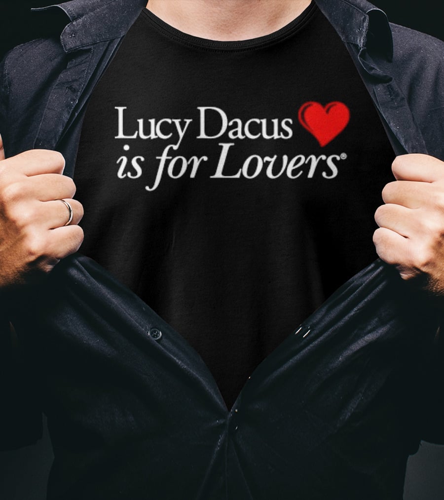 Lucy Dacus Is For Lovers Red Heart T-Shirt