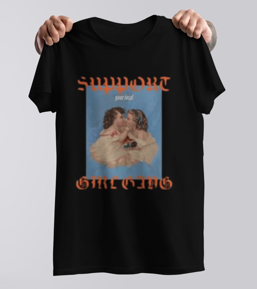 Uhanadesign Shop Support Your Local Girl Gang Oversize T-Shirt