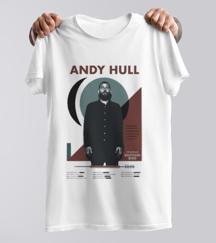 Andy Hull Brother Bird 2026 Tour Manchester Orchestra Solo T-Shirt