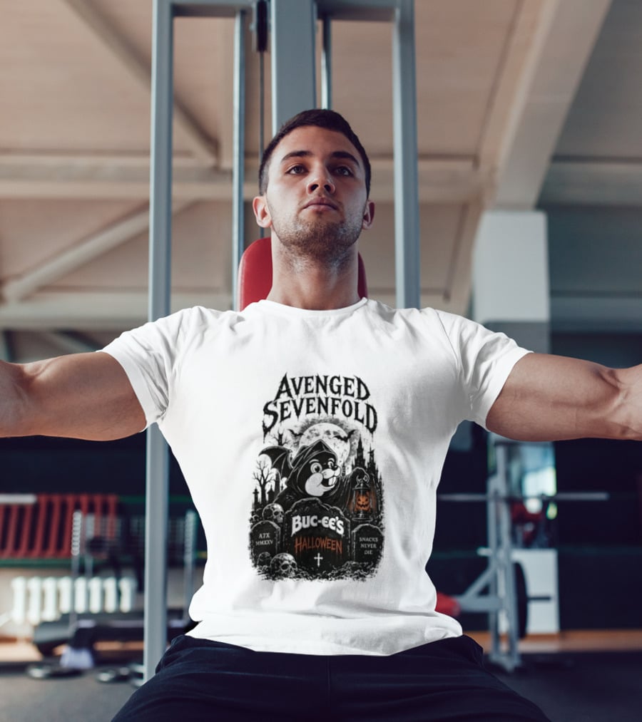 Avenged Sevenfold Buc Ee's Halloween Pumpkin Collaboration T-Shirt