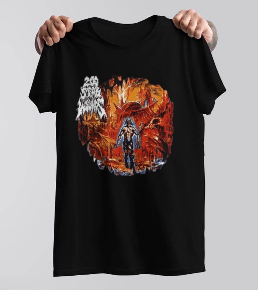 200 Stab Wounds Lowest Form Evilgreed Shop Longsleeve Fiery Dragon T-Shirt